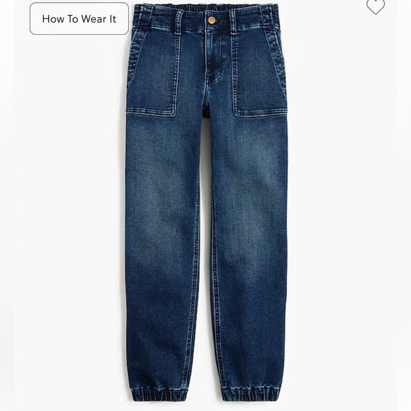 J-Crew. Denim Jogger. Size 26. - Picture 1 of 4